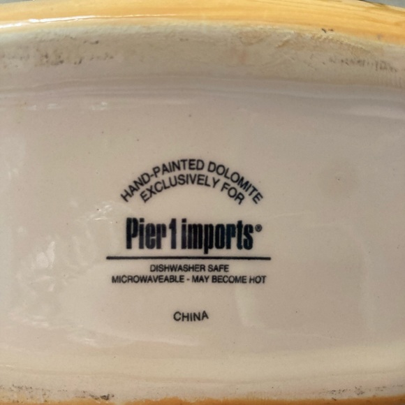 Pier 1 Spinning Hotdog Condiment Serving Set - Picture 7 of 10